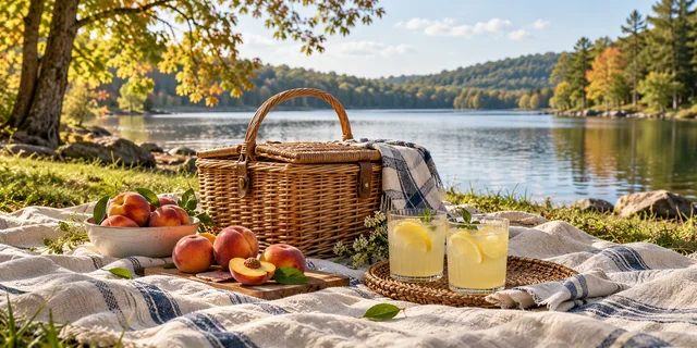 A picnic as an example of a wish to share with friends